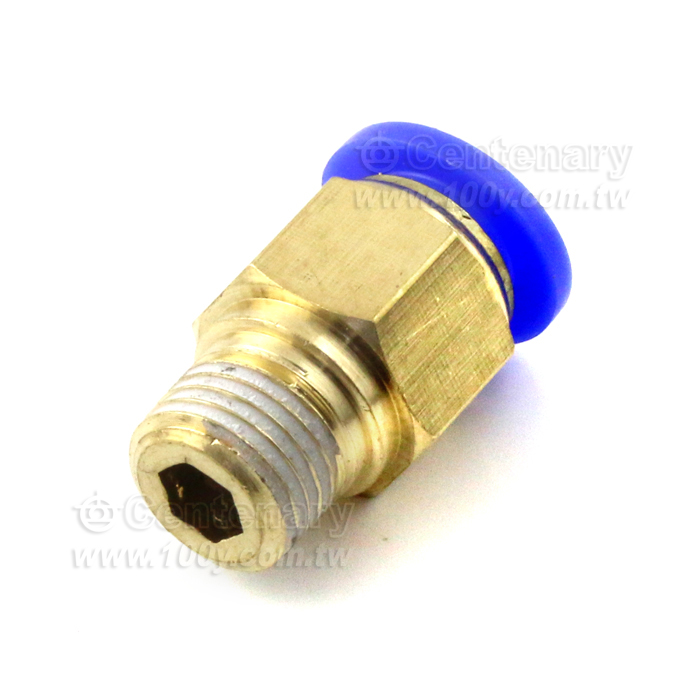 Copper PC thread through joint - 141874 Product Image