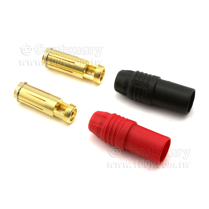 AMASS 7MM gold plated rubber plug - 142206 Product Image