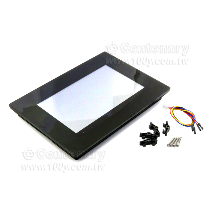 觸摸7寸 TFT LCD  (RTC IO 232/TTL 串口顯示幕) - 142596 產品圖片