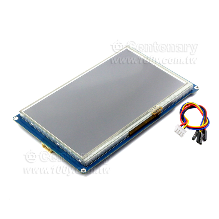 7寸 TFT LCD  串口屏RS232/TTL - 142589 產品圖片