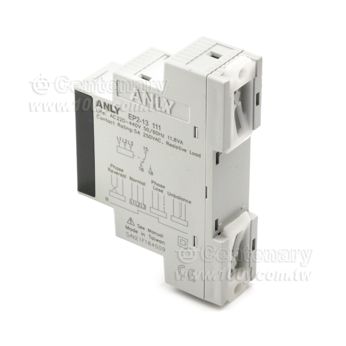 3相3線相序保護繼電器 AC220~440V - 96620 產品圖片