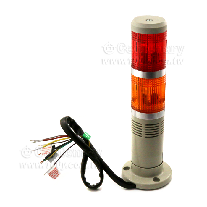 φ50盤式閃光蜂鳴警示燈DC24V - 142967 產品圖片