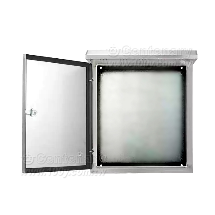 304戶外電箱 安裝板尺寸：250*270MM 側邊帶散熱孔 - 142901 產品圖片