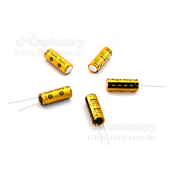 CDA超級法拉電容  2.7V1F 8*12mm - 148833 產品圖片