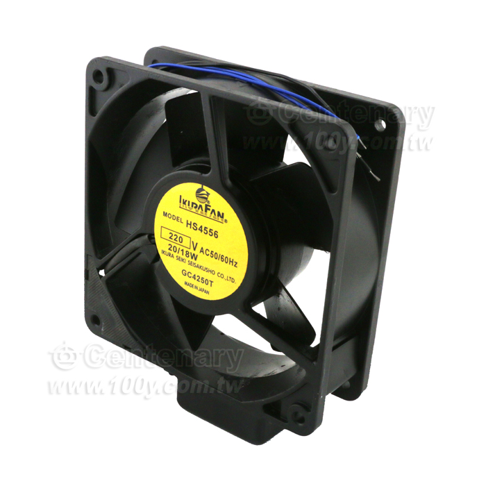 IKURA 耐高溫風扇+4線傳感器 120*120*38MM 200Vac - 143006 產品圖片