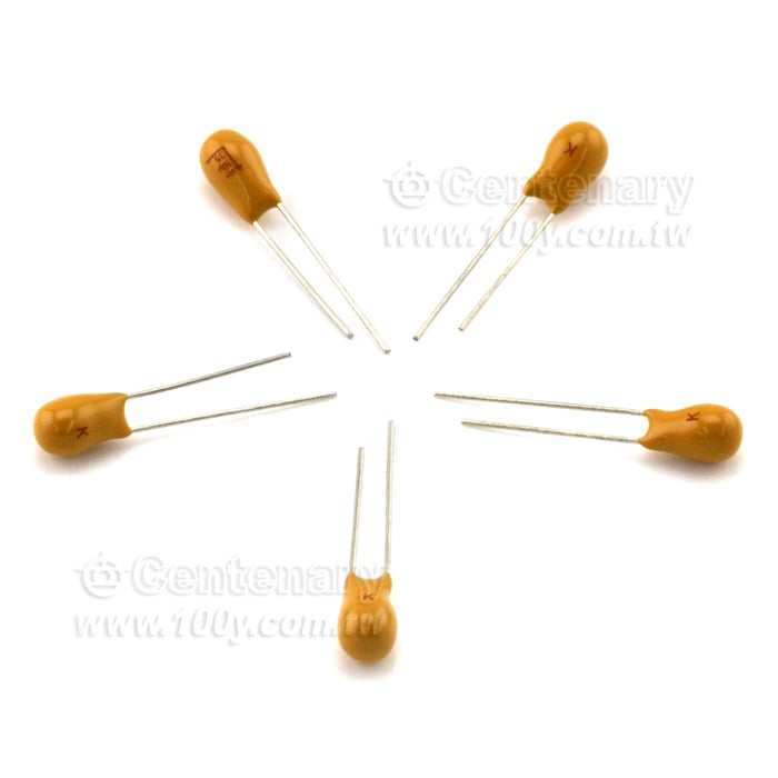 DIP鉭質電容 33uF/16V ±10％【無鉛】 - 39607 產品圖片