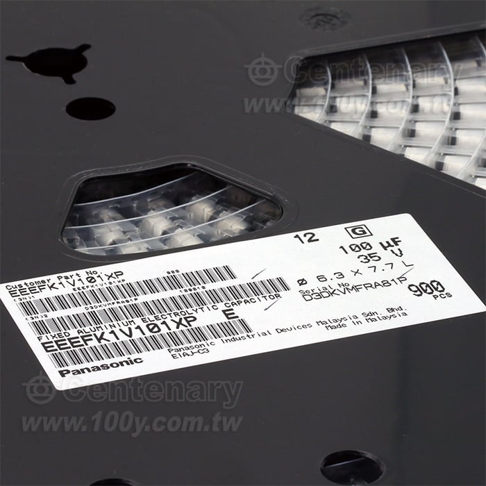 Panasonic_Surface Mount Type Aluminum Electrolytic Capacitor - 78648 Product Image