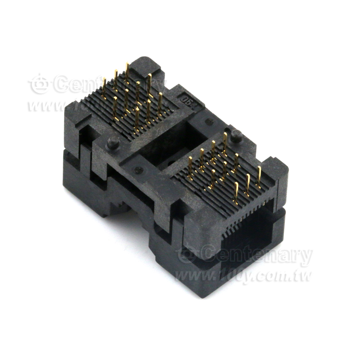 TSSOP-20 Open Top Burn-in Socket - 105921 Product Image