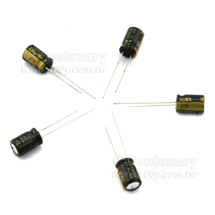 330uF/16V音頻 發燒電容 10*12.5mm【ROHS】 - 83496 產品圖片