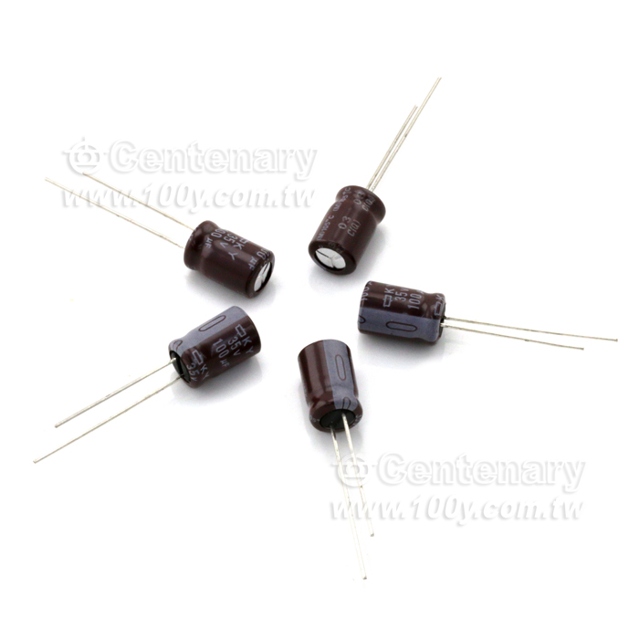 100uF/35V Low Impedance/ESR Electrolytic Capacitor(RoHS) - 32101 Product Image