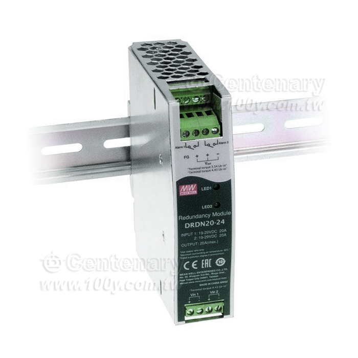 20A DIN Rail Type Redundancy Module - 96810 Product Image