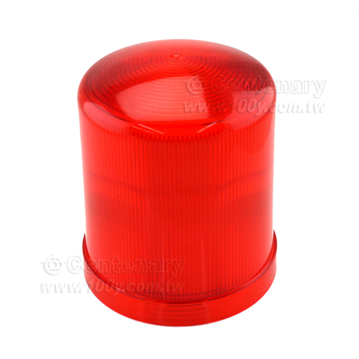 LED旋轉發光 帶聲音  警示燈24V-紅色 - 103704 產品圖片