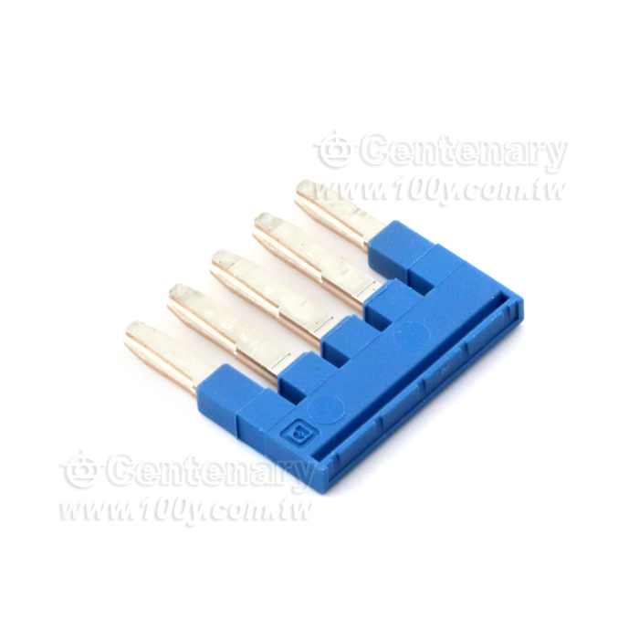 Terminal Block, Cross Connection Jumper Flat Pin - 96857 Product Image