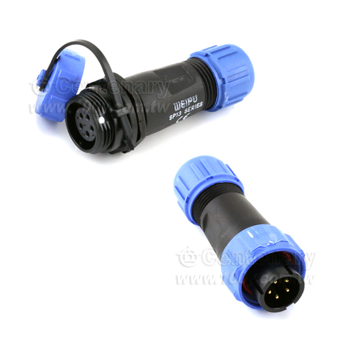 電纜插頭+電纜對接插座 5P - 90605 產品圖片