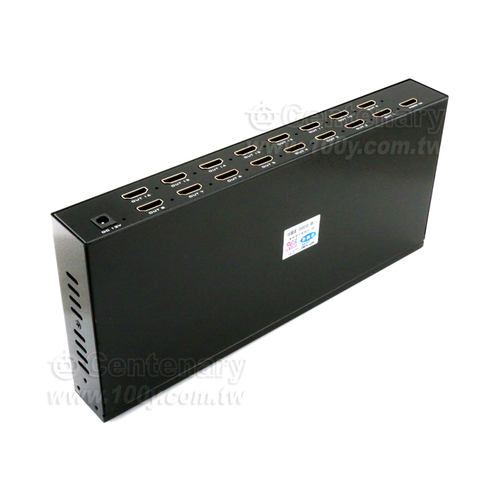 邁拓  1進16出HDMI高清分配器 一分十六電視分屏器4K - 143324 產品圖片
