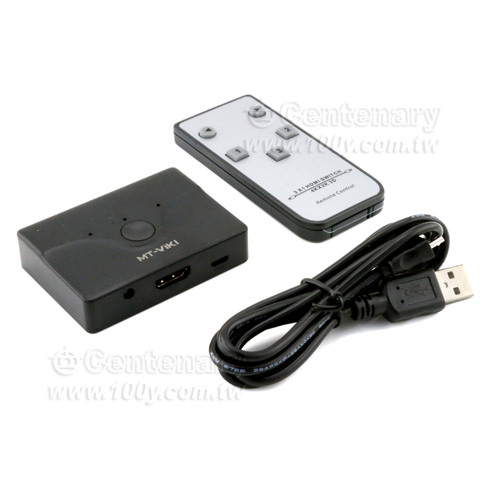 邁拓 HDMI2.0切換器3口3進1出 - 143326 產品圖片