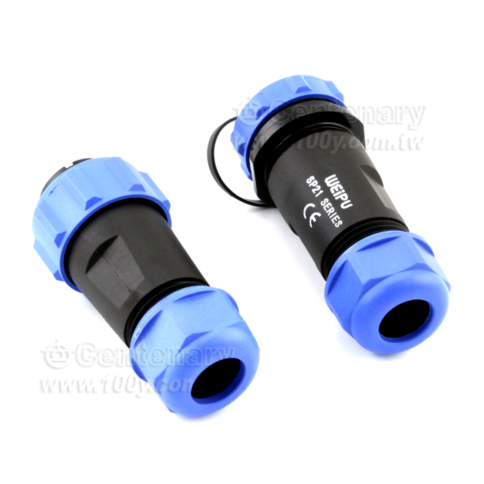 IP68  電纜插頭+電纜對接插座 2P - 90596 產品圖片