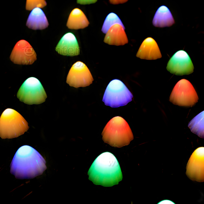 戶外太陽能庭院景觀燈 彩色 20LED  5M - 143574 產品圖片