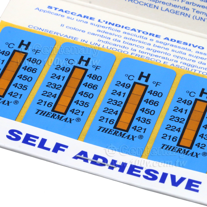 5 Level Irreversible Temperature Strip - 99741 Product Image