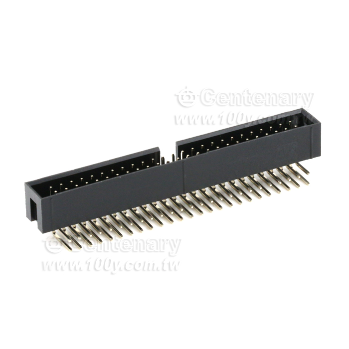 2.54mm 90° Center Low Prolfile Header For IDC Socket - 3976 Product Image