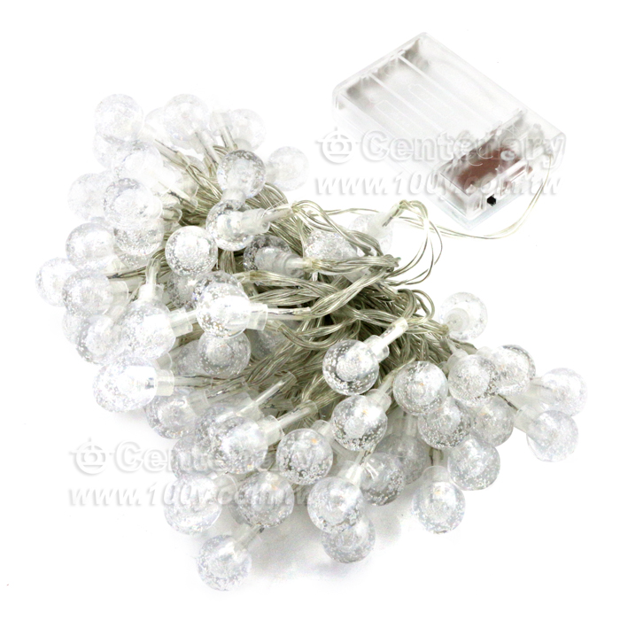 10 m 80 lamp warm white (crystal ball) plug USB model - 143865 Product Image