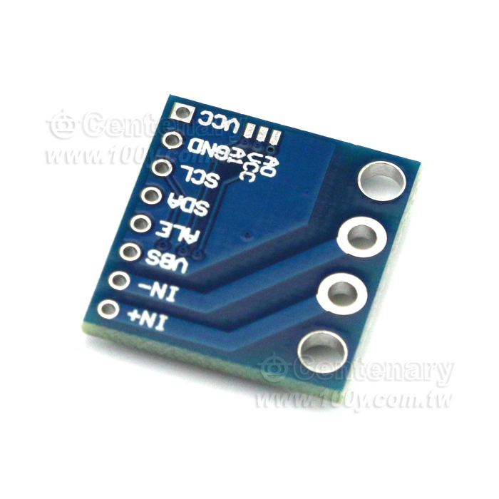 INA226 Voltage-current power monitor alarm function 36V bidirectional I2C module - 143604 Product Image