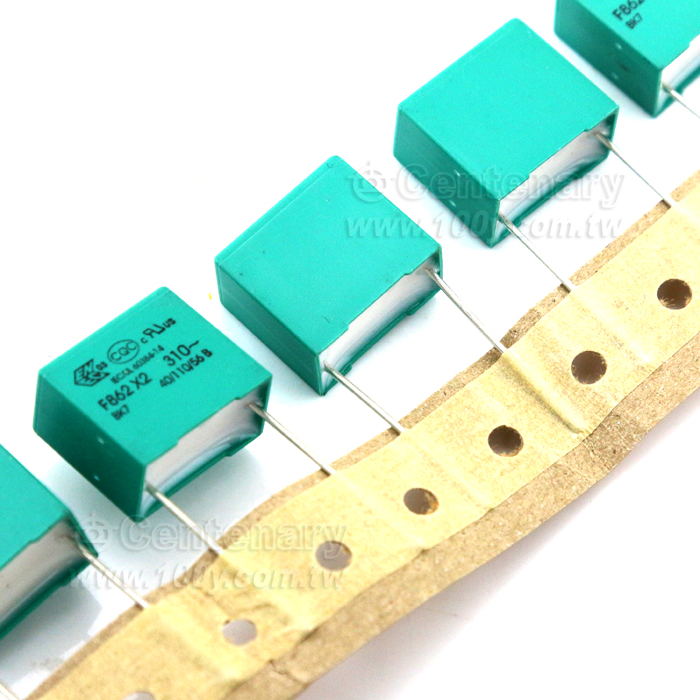 X2 Class Metallized Polypropylene Film Capacitor(R.46 MKP Series) - 143642 Product Image