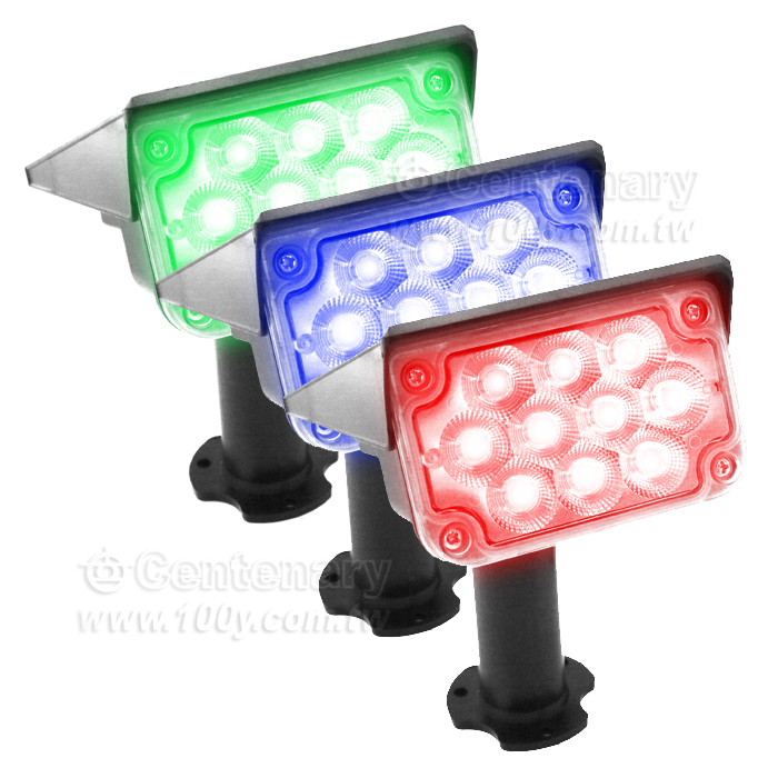LED太陽能草坪插地燈  RGB - 143676 產品圖片