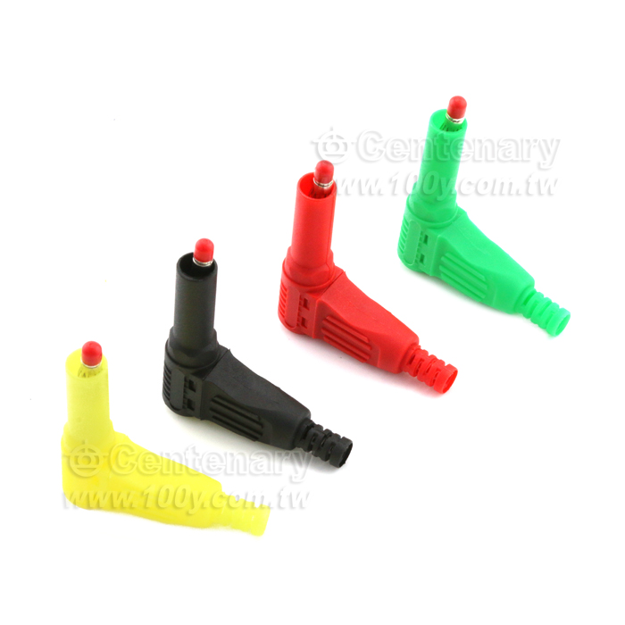4mm right Angle banana plug 1000Vac/Max.32A - 143664 Product Image