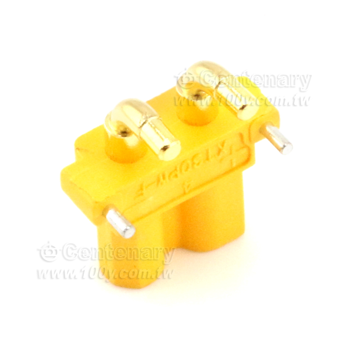 AMASS  PCB板專用2芯臥式連接器 低溫升阻燃插頭 母頭 - 143669 產品圖片