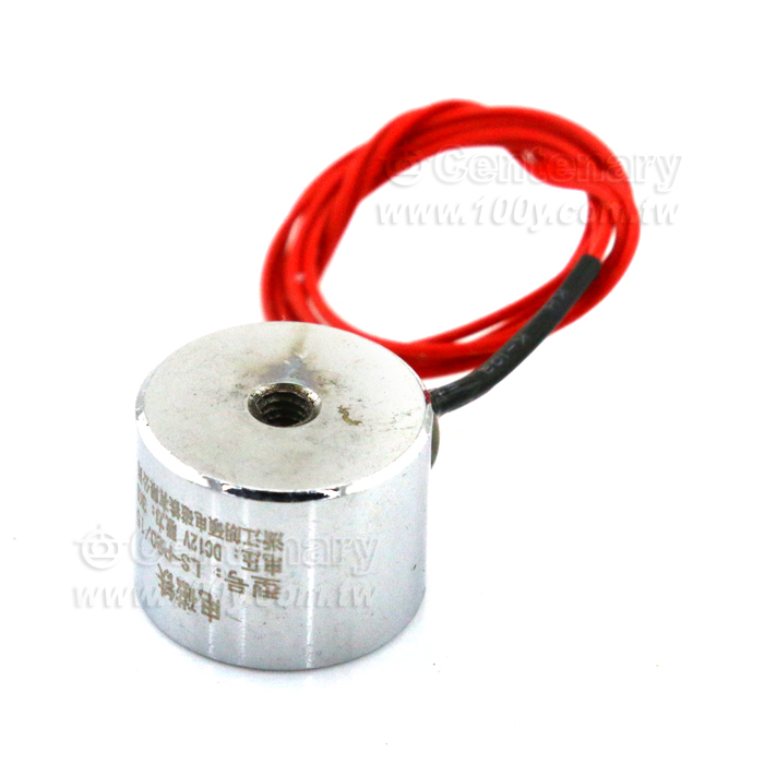 吸盤式電磁鐵12V,吸力3kgs - 144064 產品圖片