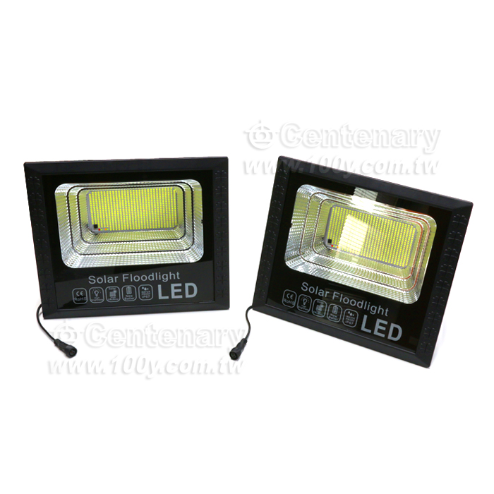 LED太陽能投射燈 一拖二 712顆LED - 144023 產品圖片
