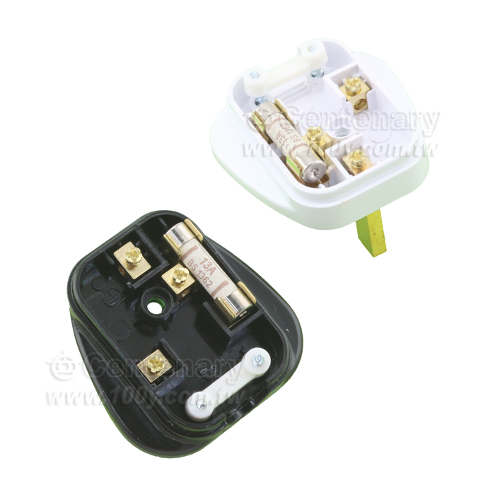 British AC Power Plug-Black-3P - 144001 Product Image