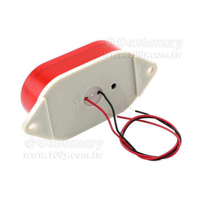 頻閃警示燈 12V 紅色 - 144132 產品圖片