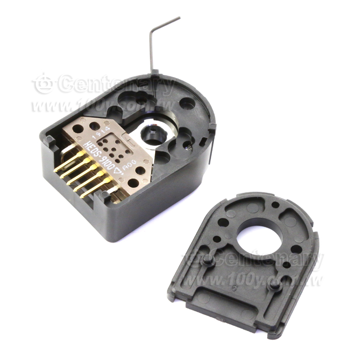 編碼器 3 Channel 500 CPR 4mm Metal CW - 104454 產品圖片