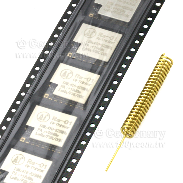 SX1278 LoRa無線射頻資料傳輸模組SPI介面433MHz天線 - 144210 產品圖片