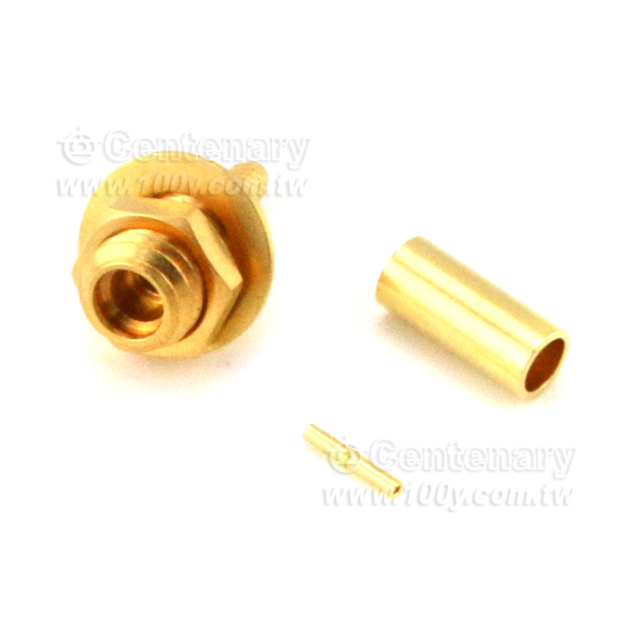 MMCX Jack Crimp Bulkhead  - 97171 產品圖片