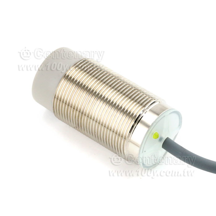 圓柱M30螺紋電感式金屬接近開關感測器12-24V - 144413 產品圖片