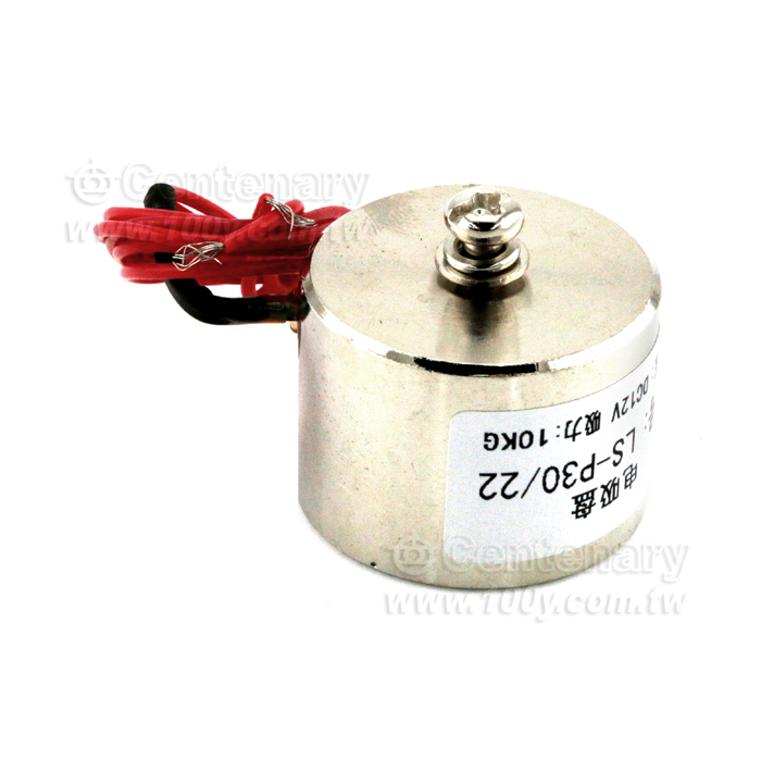吸盤式電磁鐵 12V,吸力10kg - 92929 產品圖片