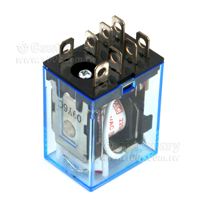 POWER  Miniature Solder Relay+LED indicator - 39498 Product Image