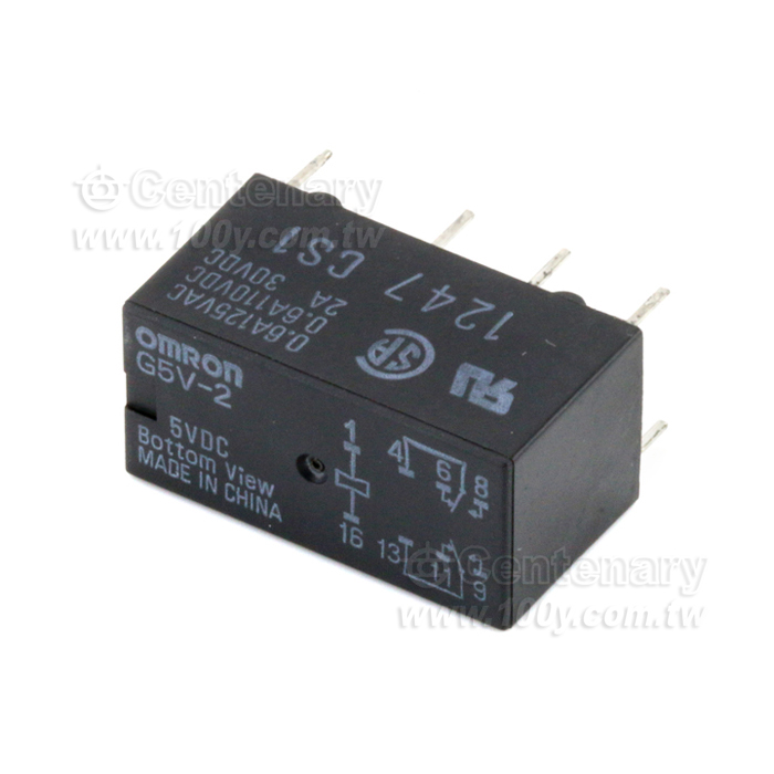 低訊號繼電器 -  DPDT 5VDC 500mW - 49672 產品圖片