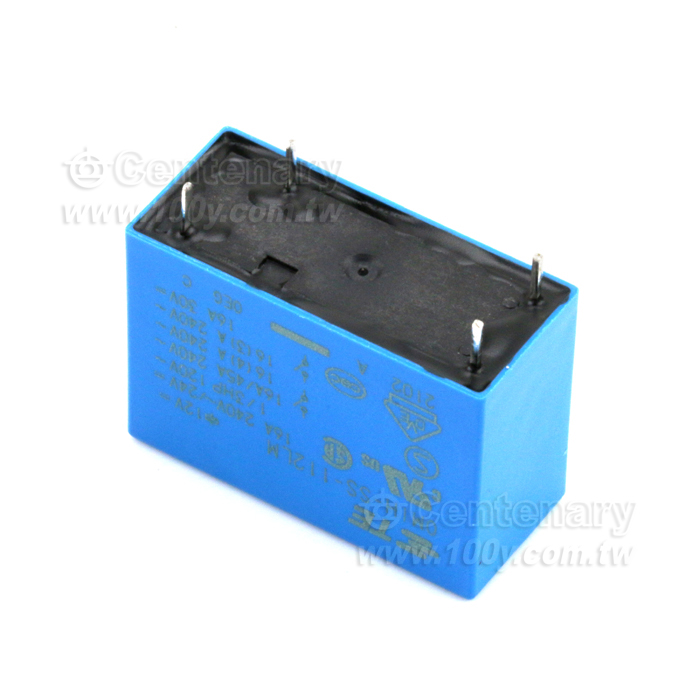 通用繼電器 12V 16A SPST - 55090 產品圖片
