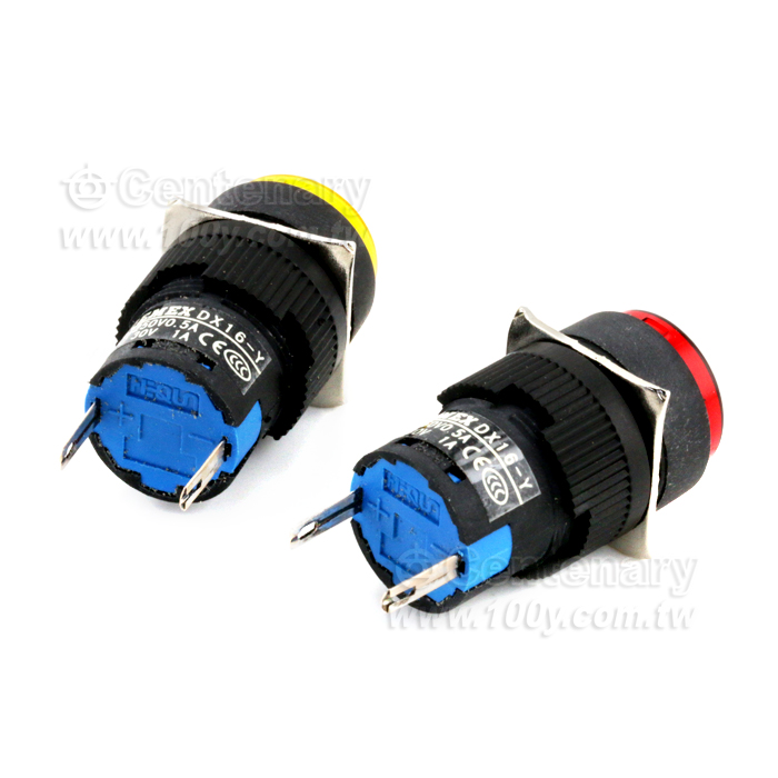 圓形指示燈 DC24V 紅色 - 97202 產品圖片