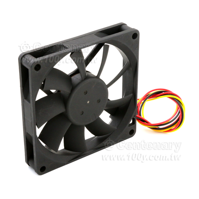 SUNON DC12V 1.3W 80*80*15MM 3綫帶插頭 - 144545 產品圖片