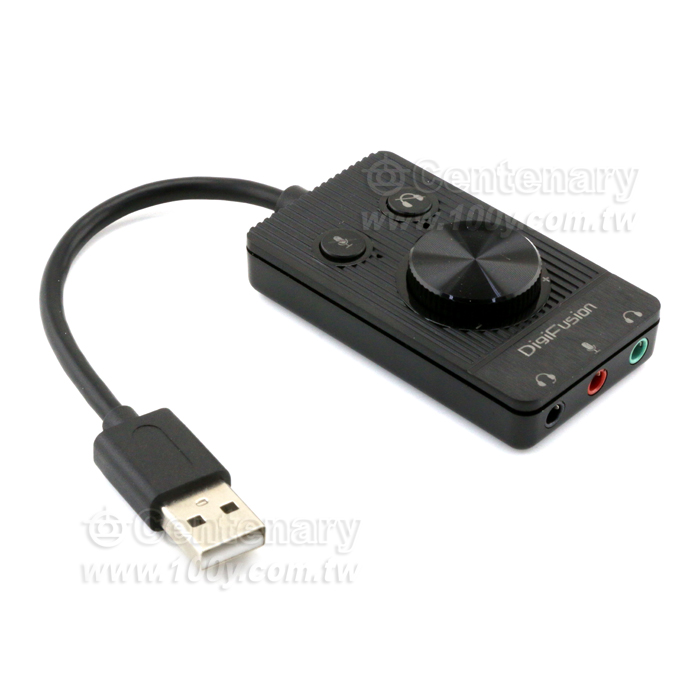 DigiFusion_USB2. 0 Multifunction Sound Card - 97318 Product Image