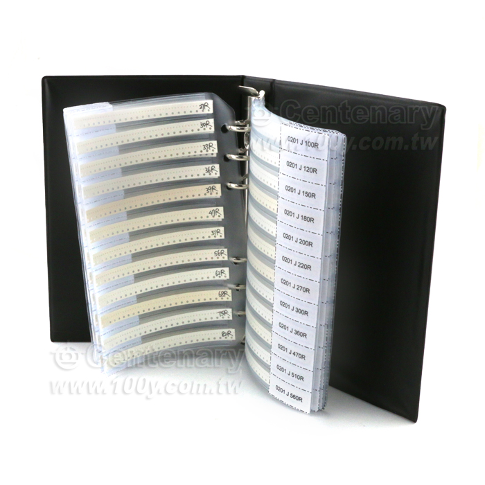 106種 0201 ±5% 電阻 Sample Kit - 91001 產品圖片