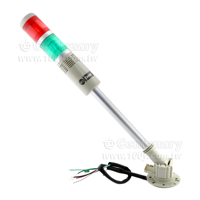 φ50 可拆式二層蜂鳴警示燈 LED12V - 97188 產品圖片