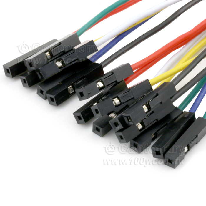 杜邦母座2.54mm單排16pin–1pin-20cm - 144820 Product Image