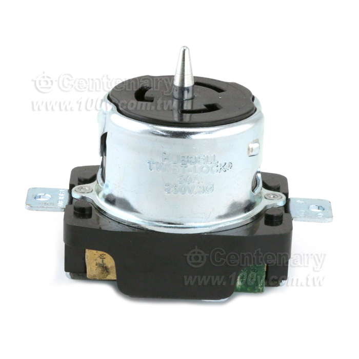 HUBBELL_Receptacle, 50A, 3P Twist Lock - 97381 Product Image