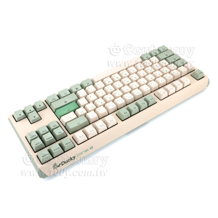 Ducky One 3_Matcha TKL Mechanical Keyboard-Silent Red Switch - 97428 Product Image
